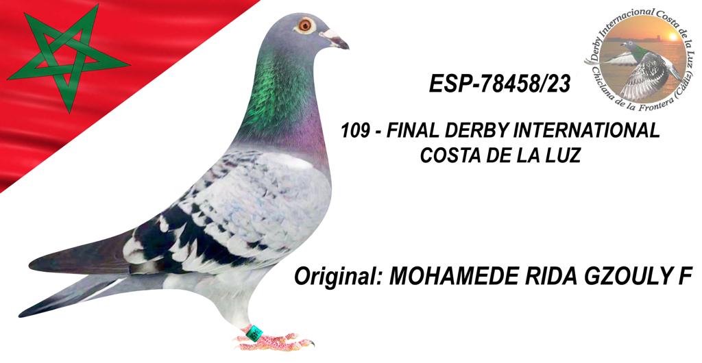 ESP-78458/23 - MOHAMEDE RODA GZOULI - 109º CLASIFICADA