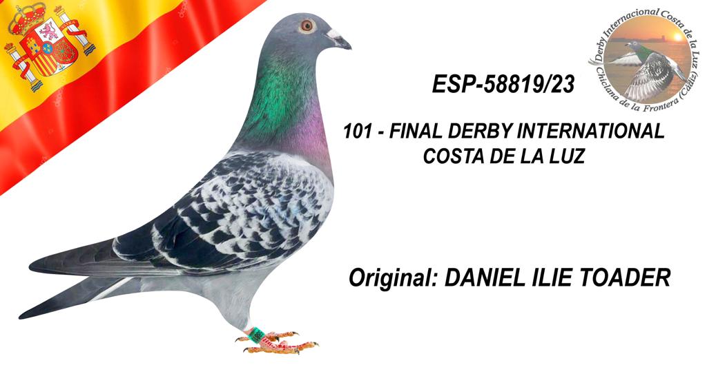 ESP-58819/23 - DANIEL ILIE TOADER - 101º CLASIFICADA
