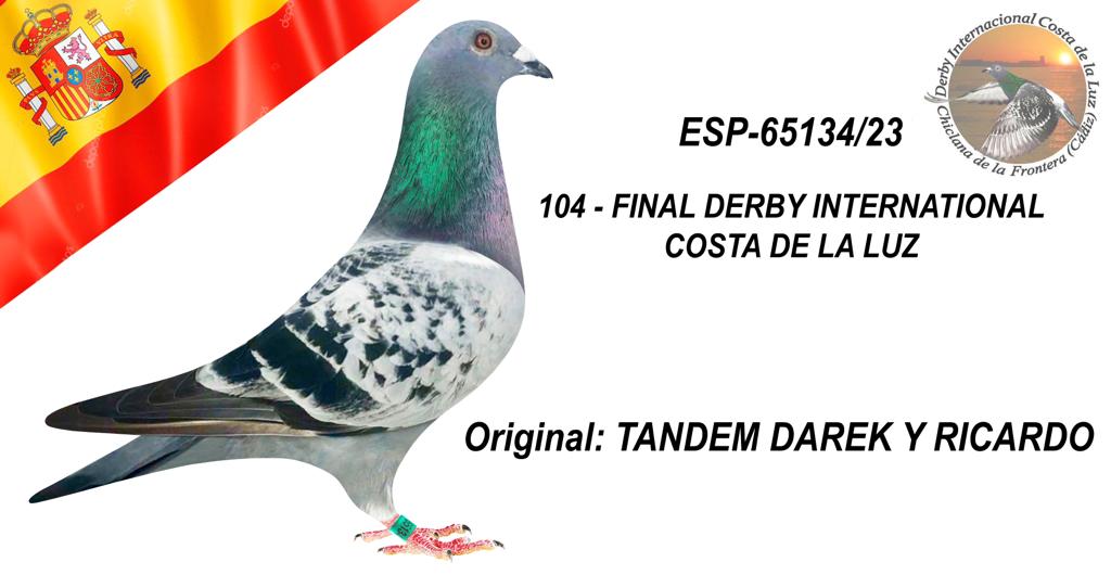 ESP-65134/23 - TANDEM DAREK Y RICARDO - 104º CLASIFICADA