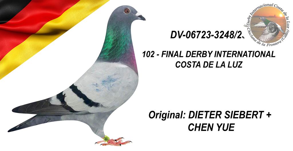 DV-06723-3248/23 - DIETER SIEBERT + CHEN YUE - 102º CLASIFICADA