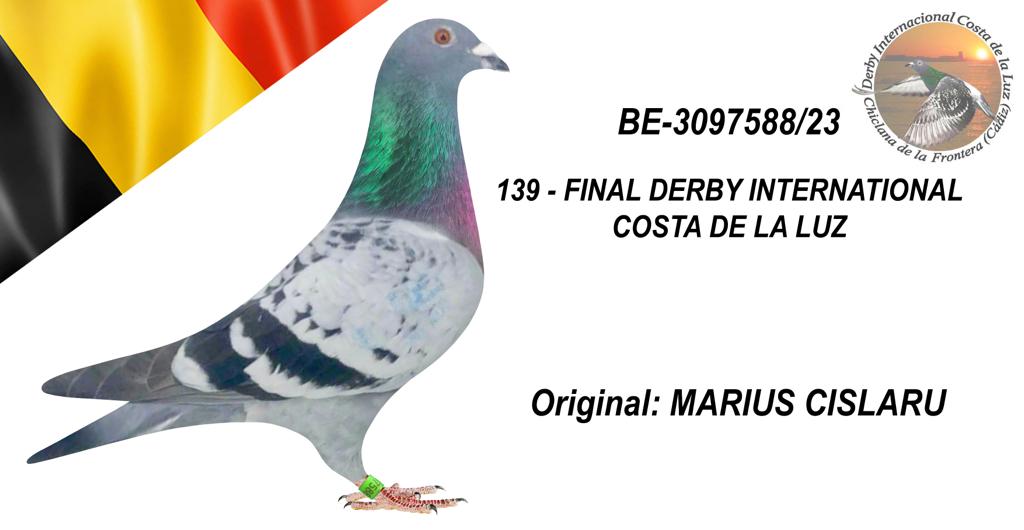 BE-3097588/23 - MARIUS CISLARU - 139º CLASIFICADA