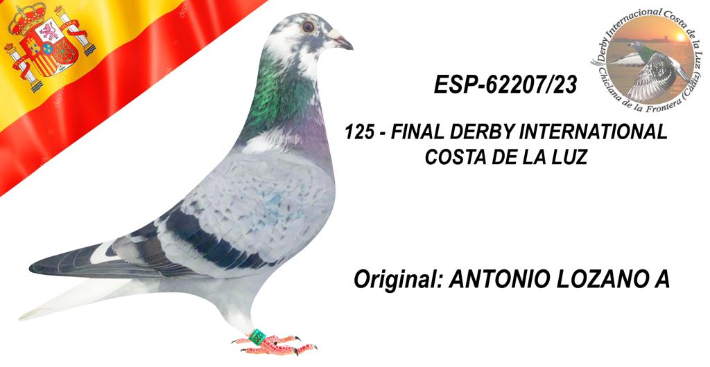 ESP-62207/23 - ANTONIO LOZANO - 125º CLASIFICADA